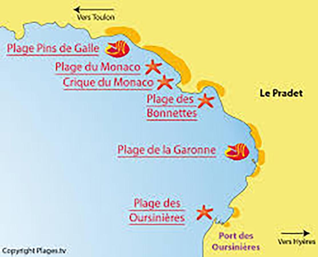 Mer Et Calme Le Pradet Exterior photo